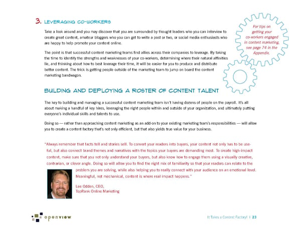 It Takes a Content Factory! - Page 29